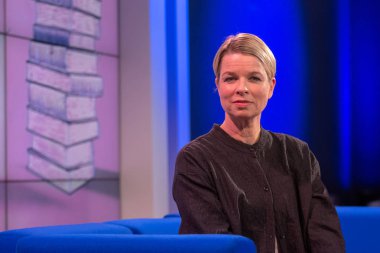 FRANKFURT AM MAIN, Germany - October 13 2018: Linn Ullmann at 70th Frankfurt Book Fair / Buchmesse Frankfurt