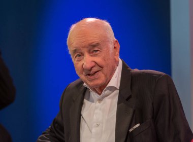 Frankfurt Am Main, Almanya - 13 Ekim 2018: Armin Mueller-Stahl, 70 Frankfurt Kitap Fuarı / Buchmesse Frankfurt