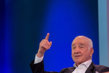 Frankfurt Am Main, Almanya - 13 Ekim 2018: Armin Mueller-Stahl, 70 Frankfurt Kitap Fuarı / Buchmesse Frankfurt