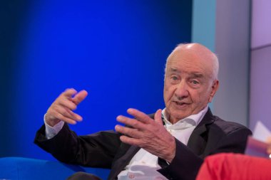 Frankfurt Am Main, Almanya - 13 Ekim 2018: Armin Mueller-Stahl, 70 Frankfurt Kitap Fuarı / Buchmesse Frankfurt