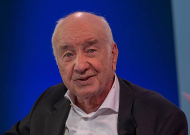Frankfurt Am Main, Almanya - 13 Ekim 2018: Armin Mueller-Stahl, 70 Frankfurt Kitap Fuarı / Buchmesse Frankfurt