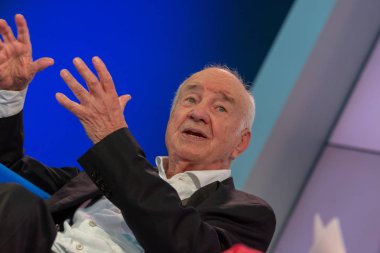 Frankfurt Am Main, Almanya - 13 Ekim 2018: Armin Mueller-Stahl, 70 Frankfurt Kitap Fuarı / Buchmesse Frankfurt