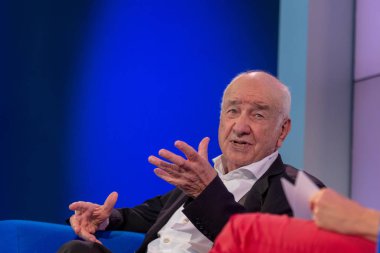 Frankfurt Am Main, Almanya - 13 Ekim 2018: Armin Mueller-Stahl, 70 Frankfurt Kitap Fuarı / Buchmesse Frankfurt