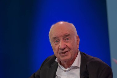 Frankfurt Am Main, Almanya - 13 Ekim 2018: Armin Mueller-Stahl, 70 Frankfurt Kitap Fuarı / Buchmesse Frankfurt