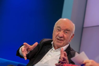 Frankfurt Am Main, Almanya - 13 Ekim 2018: Armin Mueller-Stahl, 70 Frankfurt Kitap Fuarı / Buchmesse Frankfurt