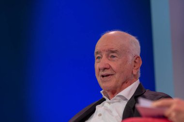 Frankfurt Am Main, Almanya - 13 Ekim 2018: Armin Mueller-Stahl, 70 Frankfurt Kitap Fuarı / Buchmesse Frankfurt