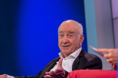 Frankfurt Am Main, Almanya - 13 Ekim 2018: Armin Mueller-Stahl, 70 Frankfurt Kitap Fuarı / Buchmesse Frankfurt