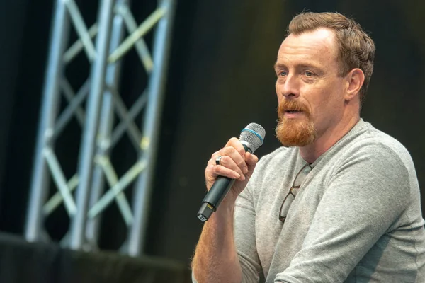 Stuttgart Alemania Jun 2018 Toby Stephens Black Sails Lost Space — Foto de Stock