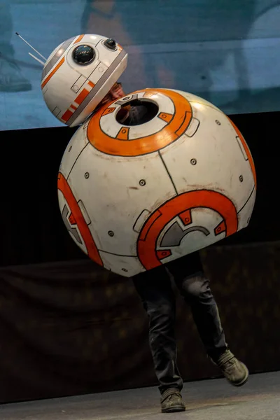 Stuttgart Alemania Jun 2018 Concurso Cosplay Bb8 Cosplay Pisdi Productions — Foto de Stock