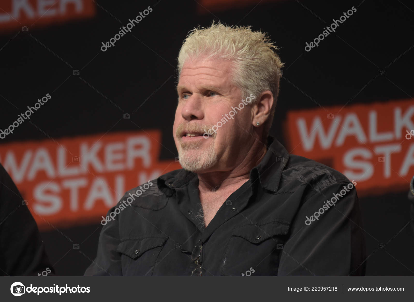 Mannheim Allemagne Mar 17Th 2018 Ron Perlman 1950 Acteur Hellboy — Photo  éditoriale par ©mwissmann - #220957218, image size:1600x1167