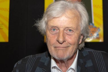 Frankfurt, Almanya - 6th Mayıs 2018: Rutger Hauer (* 1944, aktör, Blade Runner, Hitcher, gece kuşları) Alman Comic Con Frankfurt adlı iki günde fan kongre