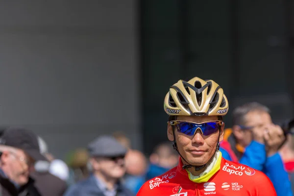 Eschborn Deutschland Mai 2018 Yukiya Arashiro Bahrain Merida Beim Eschborn — Stockfoto