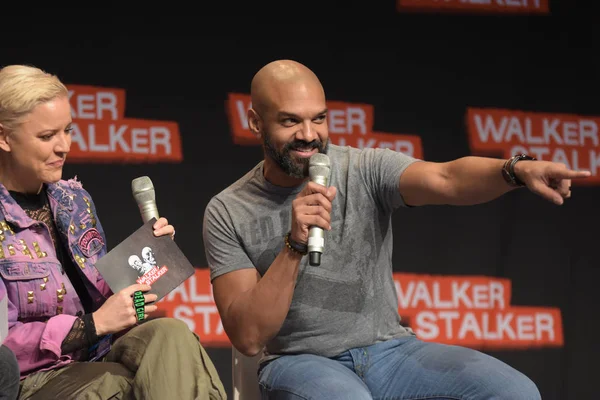 Mannheim Alemanha Mar 17Th 2018 Khary Payton 1972 Actor Ezekiel — Fotografia de Stock