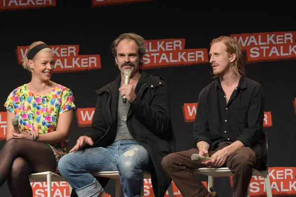 Mannheim Alemanha Mar 17Th 2018 Pollyanna Mcintosh Steven Ogg Austin — Fotografia de Stock