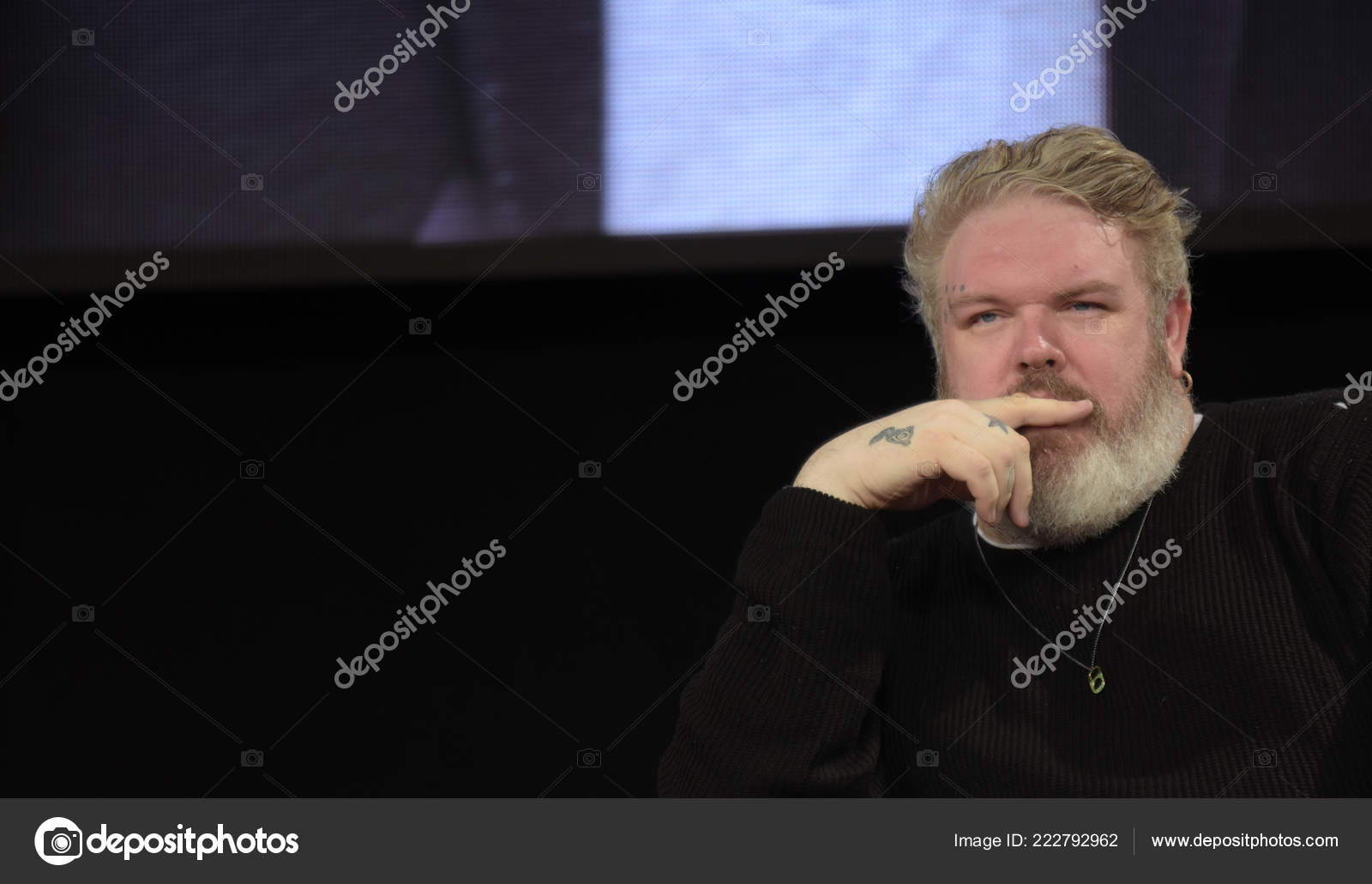 Dortmund Germany December 9th 2017 British Actor Kristian Nairn