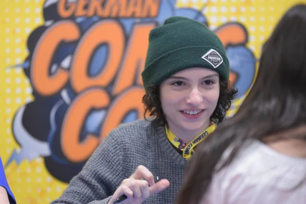 Dortmund Germania Dicembre 2017 Attore Statunitense Finn Wolfhard 2002 Stranger — Foto Stock