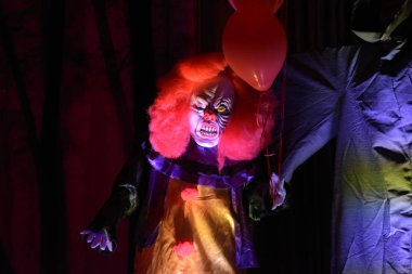 Bonn, Almanya. 20 Ekim 2017. Maritim Hotel Bonn 20-22nd Ekim 2017 arasında yer alan bir korku fan kongre korku Con'da sahne dekorasyonu.