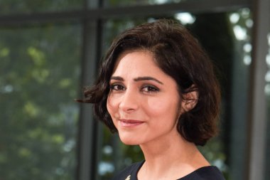 Frankfurt, Almanya. 10 Ekim, 2017. Bedirhan Ferydoni (* 1983), Alman oyuncu ve ses sanatçısı, Frankfurt Bookfair için kırmızı halı üzerinde gelen / Buchmesse Frankfurt Frankfurt/Main oteli Salı, 10 Ekim 2017 Açılış töreni 2017