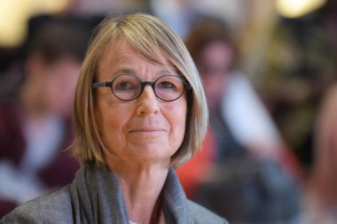 Frankfurt, Almanya. 11 Ekim, 2017. Francoise Nysse