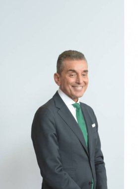 Frankfurt, Almanya. 11 Ekim, 2017. Michel Friedman, Alman politikacı ve Frankfurt Bookfair adlı tv sunucusu / Buchmesse Frankfurt 2017