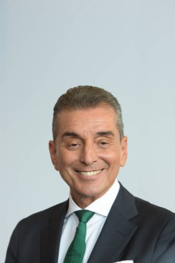 Frankfurt, Almanya. 11 Ekim, 2017. Michel Friedman, Alman politikacı ve Frankfurt Bookfair adlı tv sunucusu / Buchmesse Frankfurt 2017