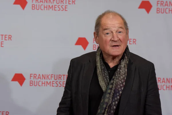 Frankfurt Alemania Octubre 2017 Burghart Klaussner 1949 Actor Alemán Actor — Foto de Stock