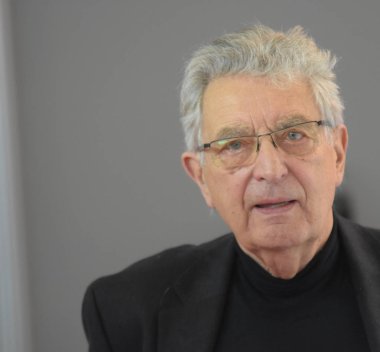 Frankfurt, Almanya. 11 Ekim, 2017. Gerhart Baum, Alman siyasetçi (Fdp), Frankfurt Bookfair adlı / Buchmesse Frankfurt 2017