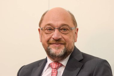 Frankfurt, Almanya. 12 Ekim, 2017. Martin Schulz (* 1955), Alman siyasetçi (Spd), Frankfurt Bookfair adlı / Buchmesse Frankfurt 2017