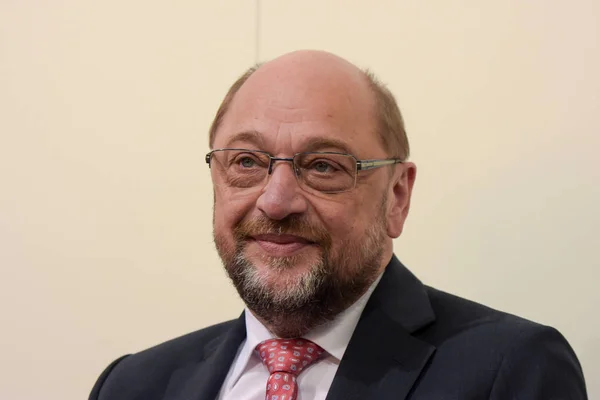 Frankfurt Alemania Octubre 2017 Martin Schulz 1955 Político Alemán Spd — Foto de Stock