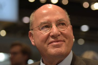 Frankfurt, Almanya. 13 Ekim, 2017. Gregor Gysi (* 1948), Alman siyasetçi (Die Linke) ve yazar, Frankfurt Bookfair / Buchmesse Frankfurt 2017