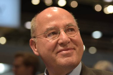 Frankfurt, Almanya. 13 Ekim, 2017. Gregor Gysi (* 1948), Alman siyasetçi (Die Linke) ve yazar, Frankfurt Bookfair / Buchmesse Frankfurt 2017