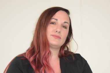 Frankfurt, Almanya. 15 Ekim, 2017. Jennifer L. Armentrout (* 1980), bize en çok satan yazar, Frankfurt Bookfair / Buchmesse Frankfurt 2017