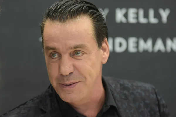 Frankfurt Alemania Octubre 2017 Till Lindemann Cantante Principal Compositor Banda — Foto de Stock