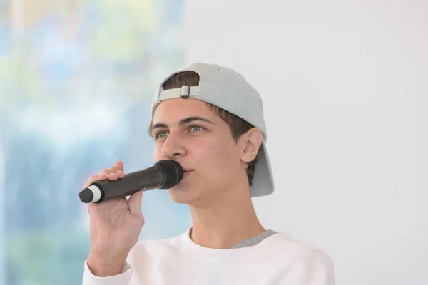 Francoforte Germania Ottobre 2017 Lukas Rieger 1999 Cantante Tedesco Soprannominato — Foto Stock