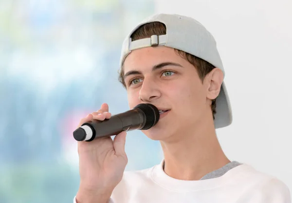 Frankfurt Alemania Octubre 2017 Lukas Rieger 1999 Cantante Alemán Apodado —  Fotos de Stock