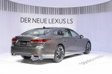 Frankfurt, Almanya. 14 Eylül, 2017. Lexus Ls. izlenimleri günden 3 67 IAA Uluslararası Otomobil Fuarı Frankfurt/Main'da Tarih Salı, 14th Eylül 2017