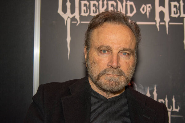 DORTMUND, GERMANY - APRIL 8: Actor Franco Nero (Django, Django Unchained, John Wick 2, Die Hard 2) at Weekend of Hell, a two day (April 7-8 2018) horror-themed fan convention.