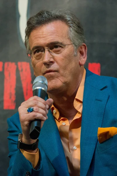 Dortmund Alemania Abril Actor Bruce Campbell Ash Evil Dead Evil — Foto de Stock