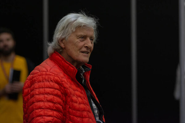 DORTMUND, GERMANY - November 3rd 2018: Rutger Hauer (*1944, actor, Blade Runner, The Hitcher, Nighthawks) at Weekend of Hell 2018, a two day (November 3-4 2018) horror-themed fan convention.