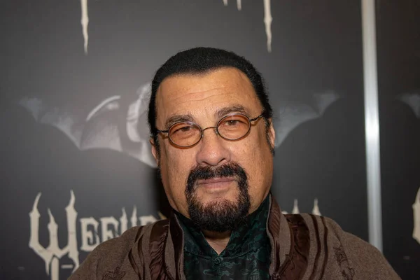 Dortmund Alemania Noviembre 2018 Steven Seagal 1952 Actor Estadounidense Artista — Foto de Stock