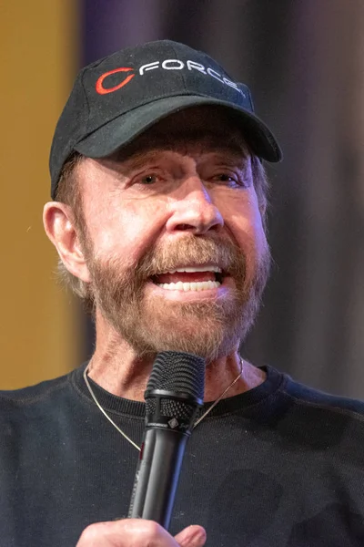 Dortmund Duitsland 1Ste December 2018 Chuck Norris 1940 Amerikaans Martial — Stockfoto