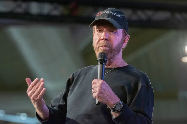 Dortmund Germany December 1St 2018 Chuck Norris 1940 American Martial — Stock Photo, Image