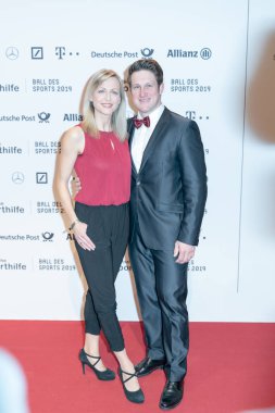 Wiesbaden, Almanya - 2 Şubat 2019: Matthias Steiner (* 1982,) top des spor 2019