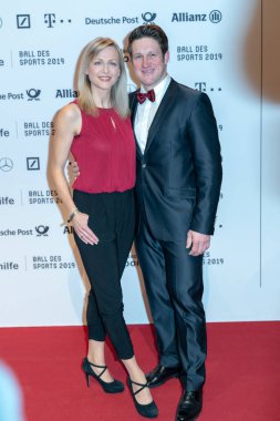 Wiesbaden, Almanya - 2 Şubat 2019: Matthias Steiner (* 1982,) top des spor 2019