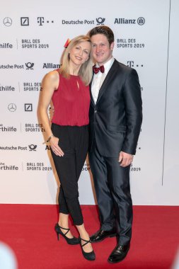 Wiesbaden, Almanya - 2 Şubat 2019: Matthias Steiner (* 1982,) top des spor 2019