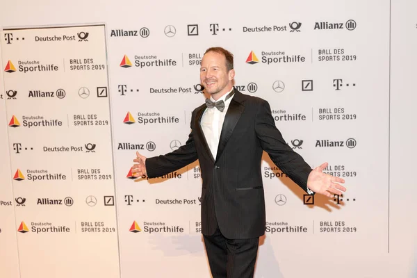 Wiesbaden, Almanya - 2 Şubat 2019: Christian Keller (* 1972, Alman yüzücü) top des spor 2019