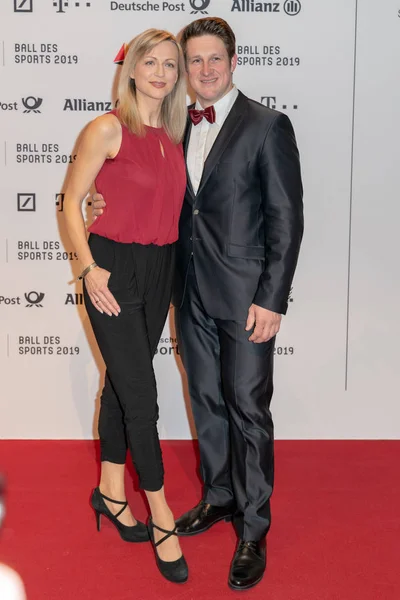 Wiesbaden, Almanya - 2 Şubat 2019: Matthias Steiner (* 1982,) top des spor 2019