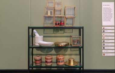 Frankfurt, Almanya. 11 Şubat 2019. Ambiente gösterimler Ticaret Fuarı 2019: Hindistan, konuğu için özel tanıtım onur 2019. Önde gelen bir tüketim malları ticaret daha fazla 4300 katılımcı ve 130.000 + profesyonel ziyaretçiler ile Fuarı Ambiente olduğunu.