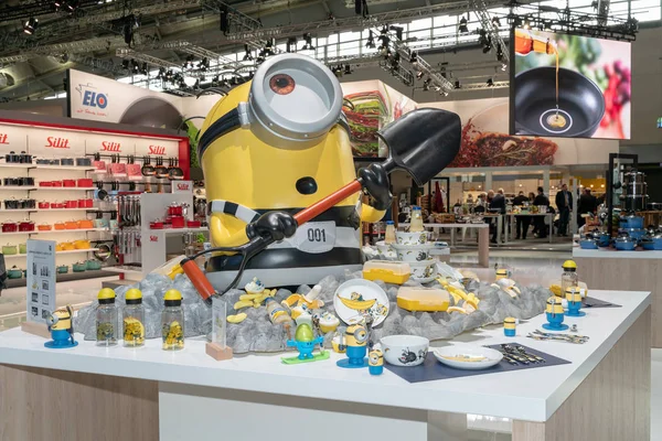 Francfort Allemagne Février 2019 Impressions Salon Ambiente 2019 Produits Minions — Photo