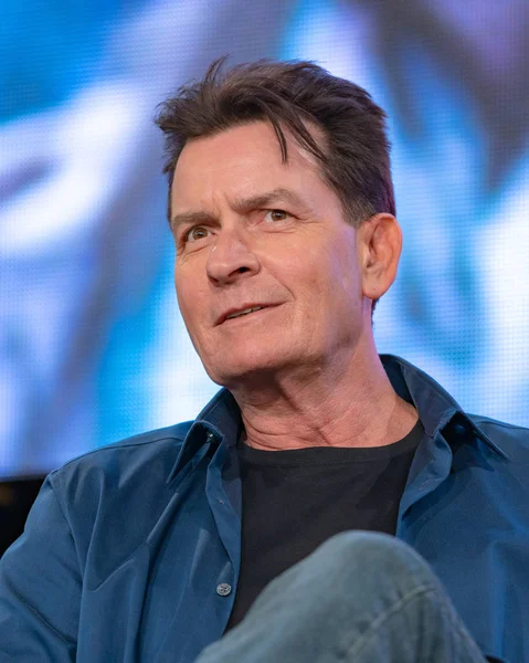 Dortmund Alemania Abril 2019 Charlie Sheen 1965 Actor Estadounidense Cine — Foto de Stock